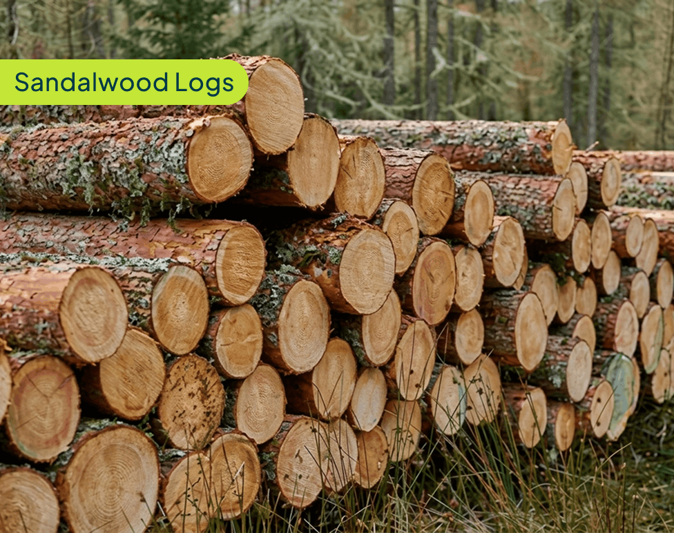 Sandalwood Logs