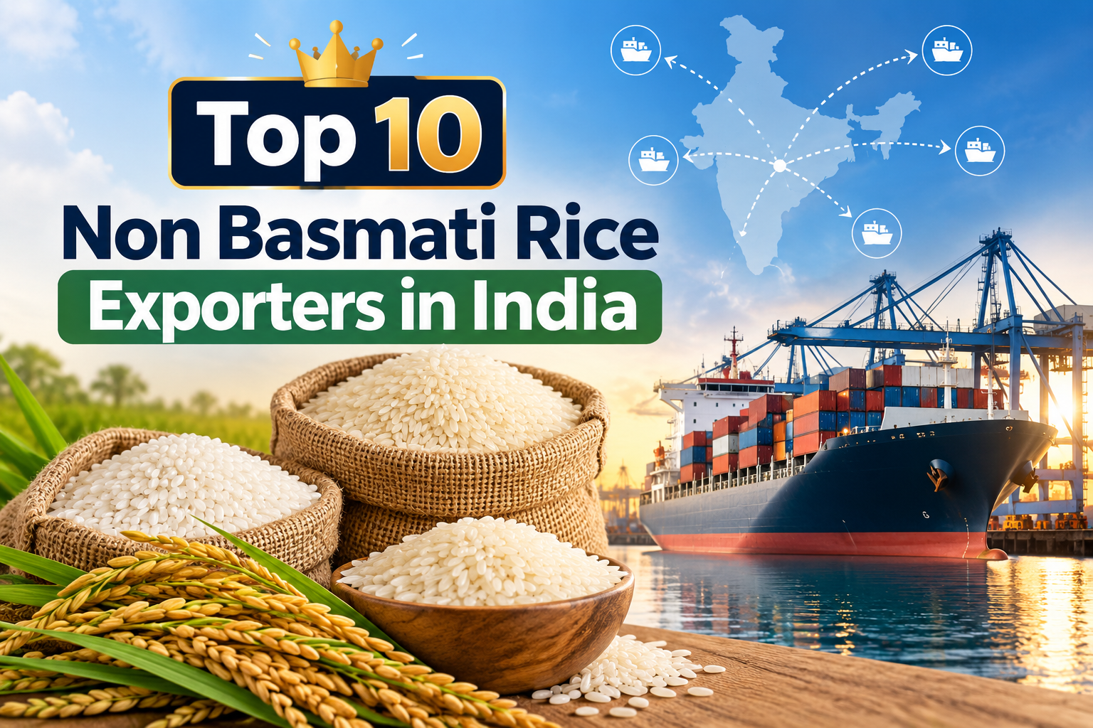 Top Non Basmati Rice Exporters in India