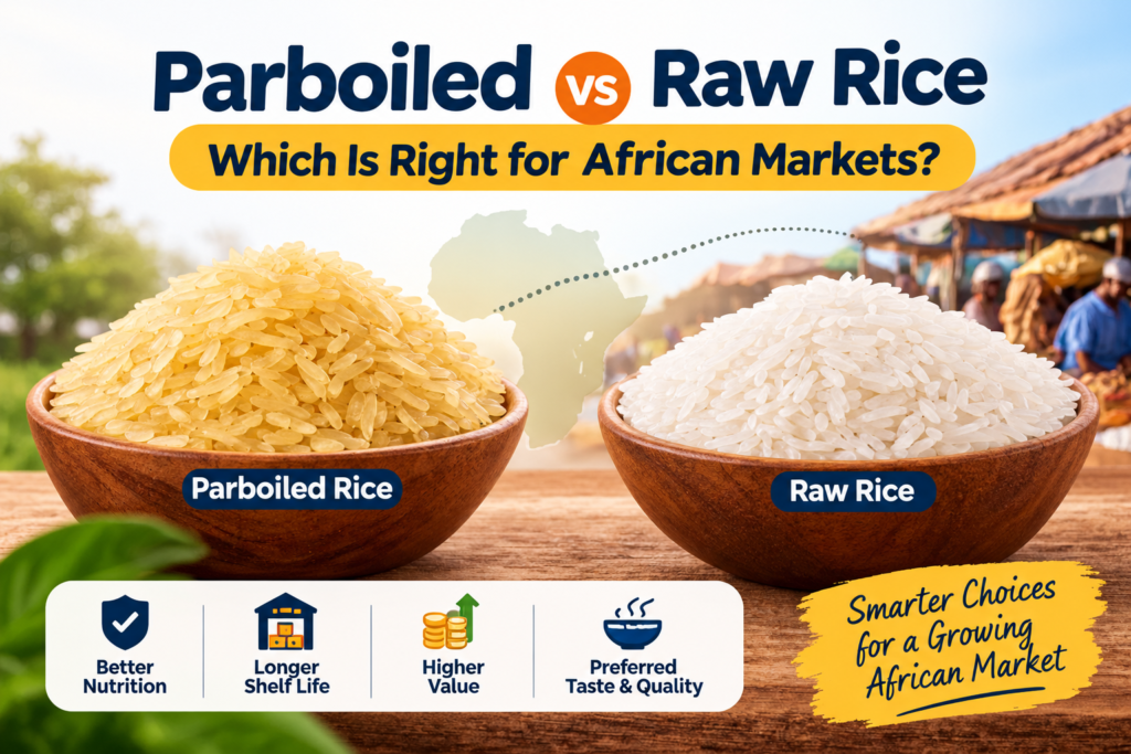 Parboiled vs Raw Rice: Which Is Right for African Markets?